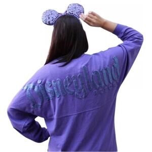 Disney Parks Spirit Jersey Purple Potion Sparkle oversized Women’s Size XL